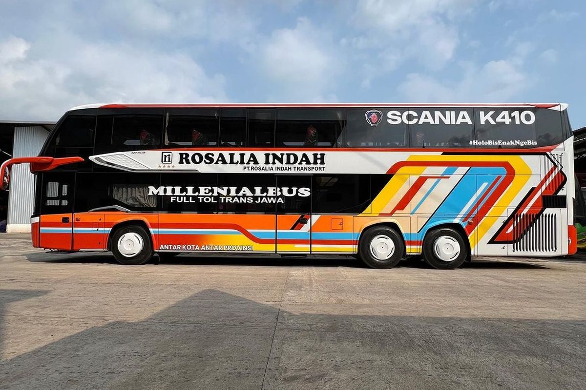 Bus Baru PO Rosalia Indah