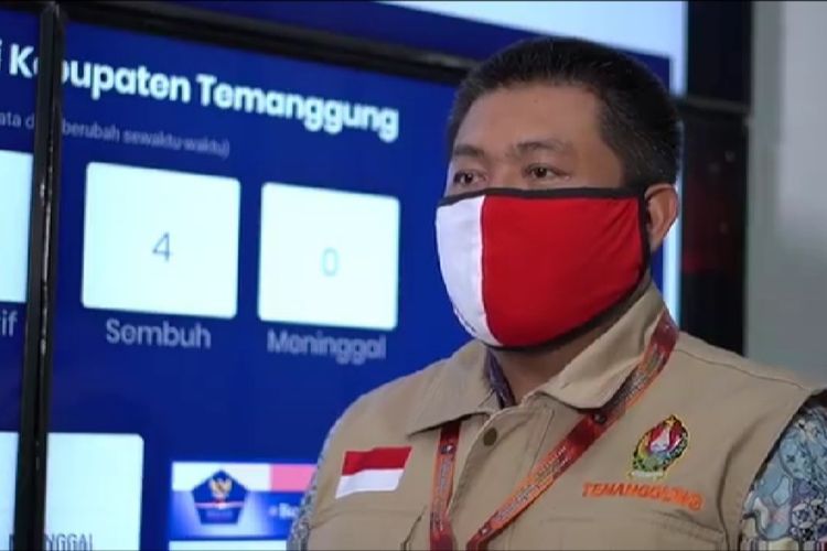 Jubir Gugus Tugas Percepatan Penanganan Covid-19 Temanggung Gotri Wijiyanto.