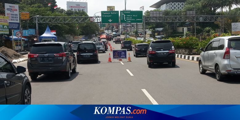 Ganjil Genap di Wilayah Puncak, Ribuan Kendaraan Diputar Balik