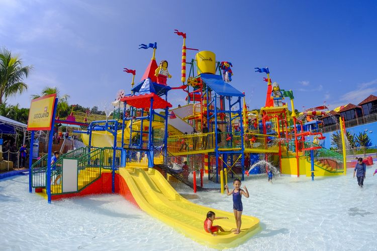 Water park di Legoland Malaysia.