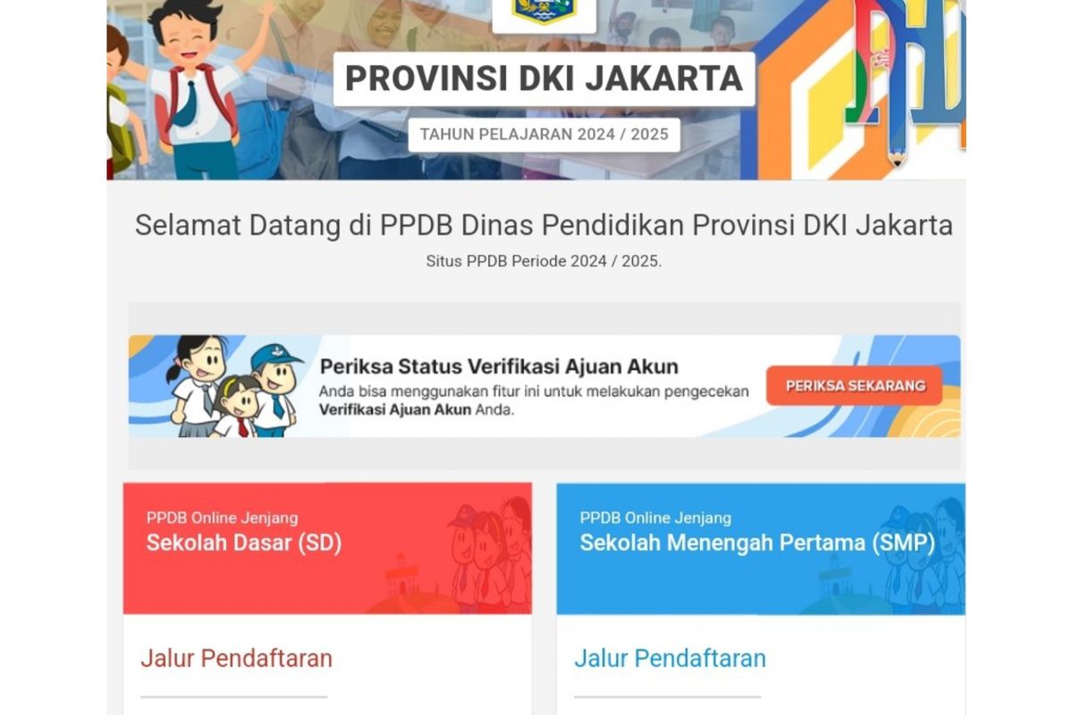 PPDB Jakarta 2024