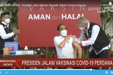 Dokter Tanya Jokowi soal Ini Sebelum Suntikkan Vaksin Covid-19