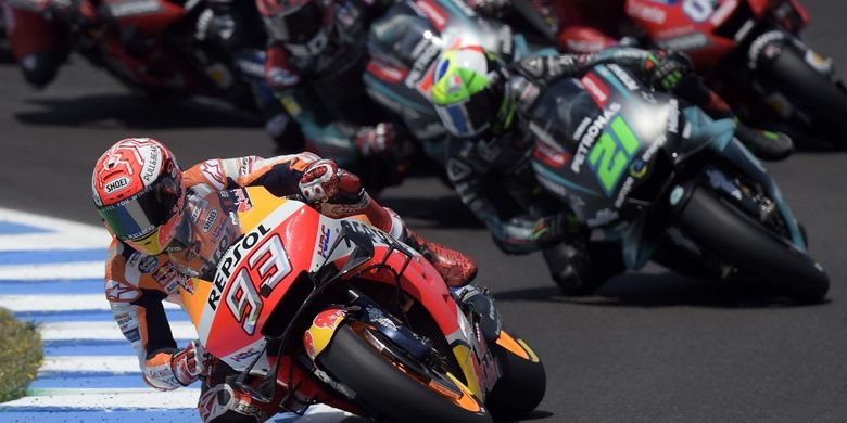 Jadwal Motogp 2020 Hari Ini Kualifikasi Gp Spanyol Pukul 19 35 Wib Halaman All Kompas Com