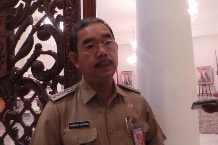 Wali Kota Jakarta Pusat Mangara Pardede 