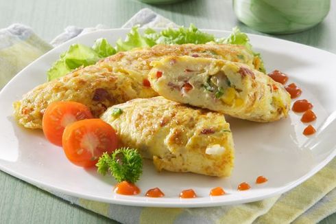 Resep Omelet Telur ala Hotel, Sarapan Mewah Modal Telur