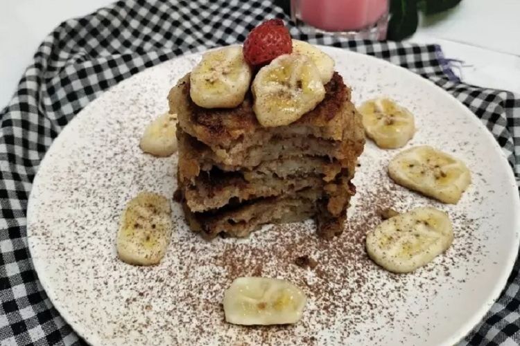 Banana Oatmeal Pancake