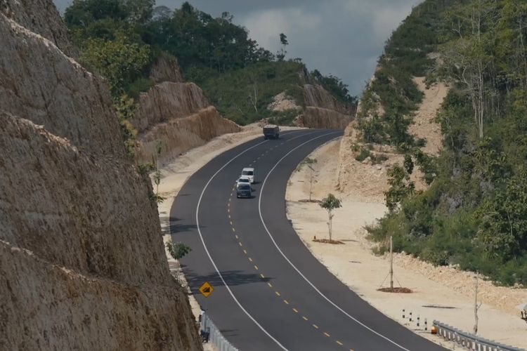 Jalur Pansela di Gunungkidul, DIY.
