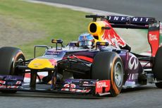 Juara GP Jepang, Vettel di Ambang Juara Dunia 2013