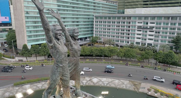 Alasan Soekarno Membangun Patung Tepat di Depan Hotel Indonesia