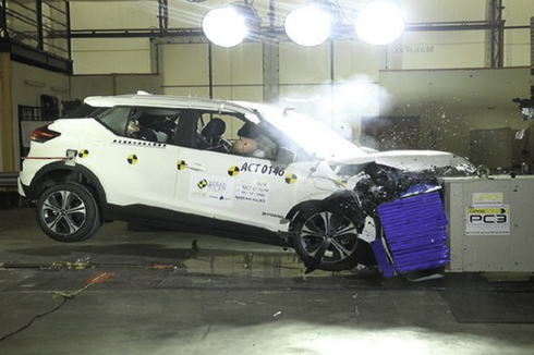 Nissan Kicks Raih 5 Bintang di Uji Tabrak ASEAN NCAP