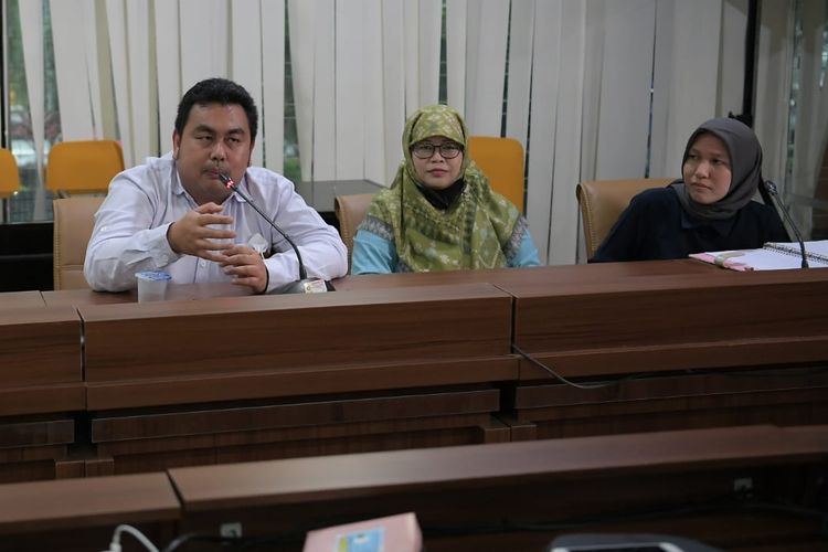 Dialog terkait Praktisi Mengajar di Gedung Universitas Sriwijaya (Unsri), Senin (5/12/2022).