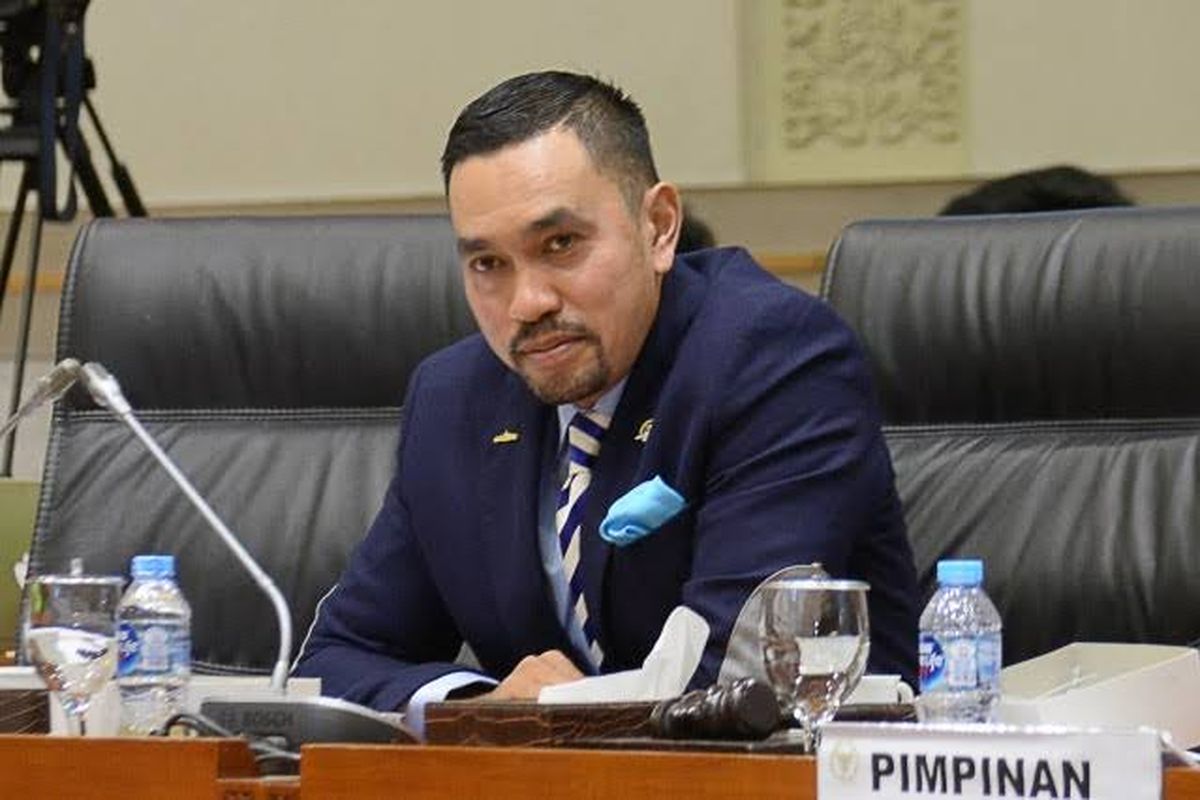 Anggota Komisi III DPR Ahmad Sahroni.