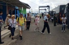 Kapal Pesiar Berbendera Jepang Singgahi Kota Ambon