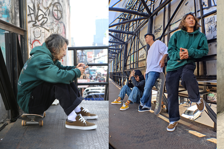 Poco yang merupakan brand ponsel bagi anak muda, berkolaborasi dengan Forever Young Crew (FYC) Footwear, menghadirkan sneaker untuk bermain skateboard, sekaligus bisa dipakai sehari-hari.