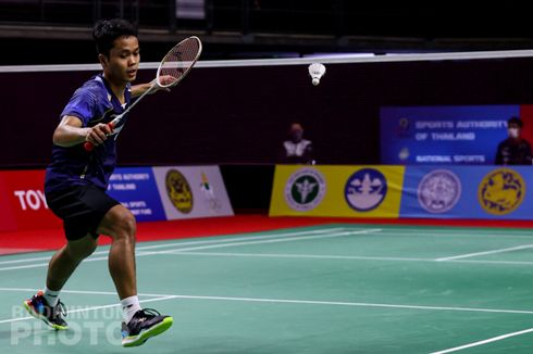 Thailand Open II - Dibekuk Wakil Hong Kong, Ginting Gagal ke 8 Besar