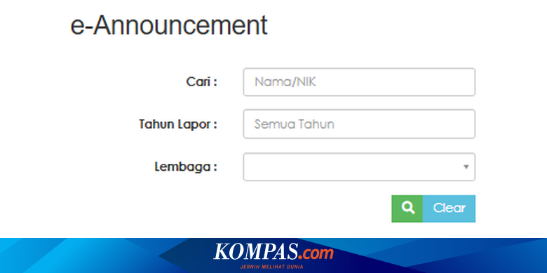 Cara Melihat LHKPN Pejabat Negara secara Online, Ini Panduannya