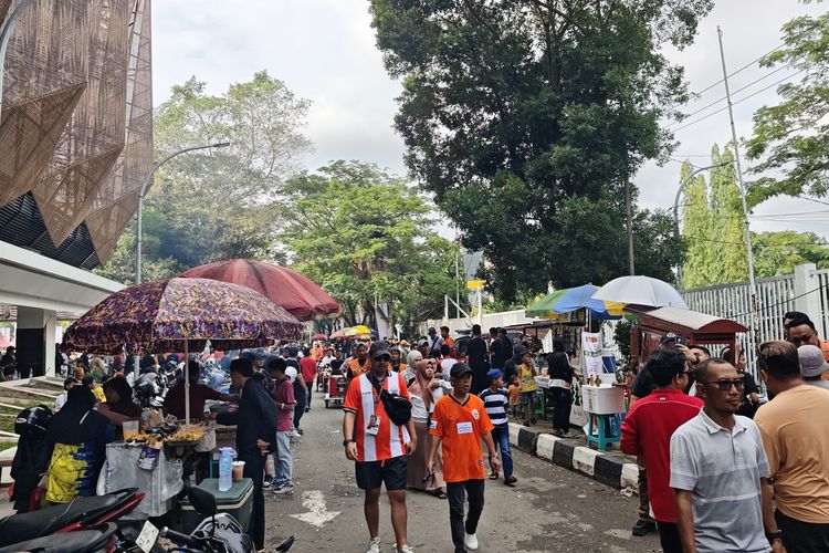 El Clasico Persija Vs Persib di Samarinda Bawa Berkah Pedagang Stadion Segiri