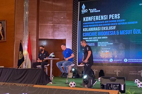 Kata Mesut Oezil soal Sepak Bola Indonesia: Sudah Berkembang, tetapi…