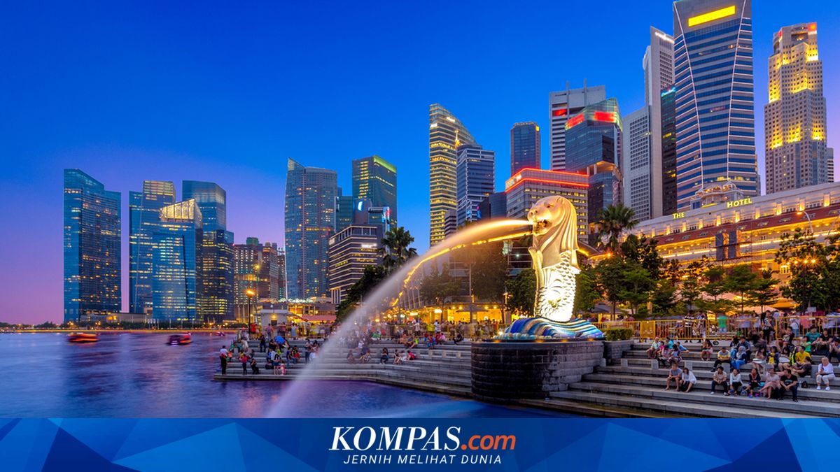 Dampak Gempa Sumatera 2004, Singapura Tenggelam secara Perlahan