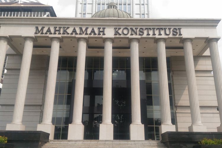 Gedung Mahkamah Konstitusi di Jakarta Pusat, Selasa (21/5/2019). 