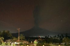 Gunung Lewotobi Laki-laki Meletus, Hujan Pasir Terjang Desa Hokeng Jaya