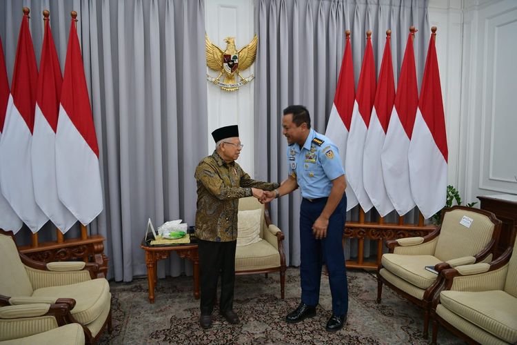 Temui Wapres, Kasau Laporkan Perkembangan Alutsista TNI AU