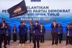 AHY Resmi Lantik Emil Dardak sebagai Ketua DPD Demokrat Jatim