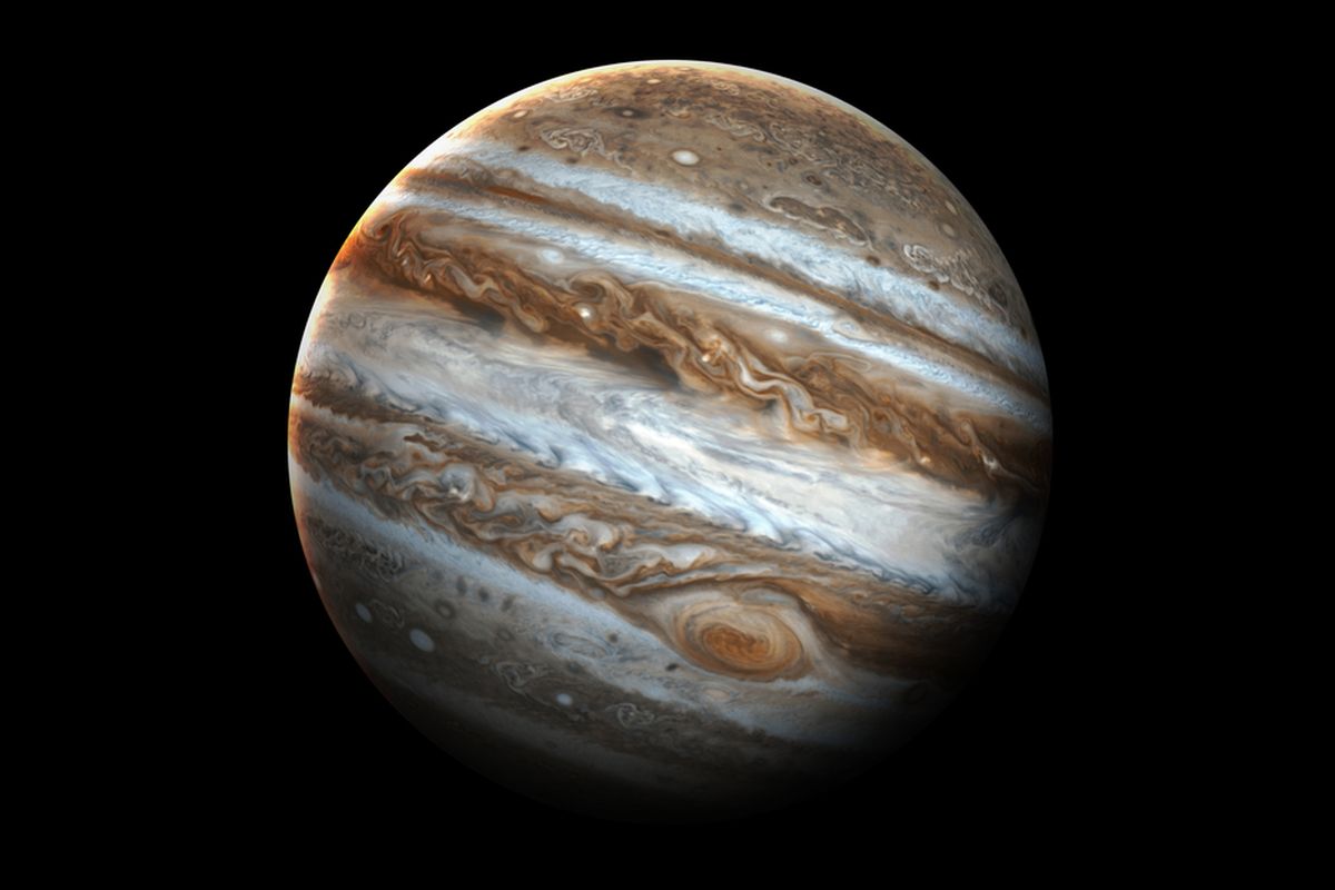 Ilustrasi Jupiter 