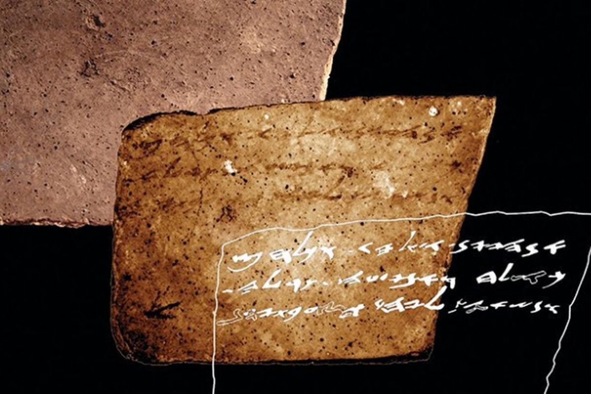 Pesan pada ostracon berusia 3000 tahun