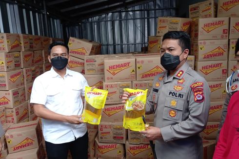 Geledah Rumah Warga di Lebak Banten, Polisi Temukan 24.000 Liter Minyak Goreng