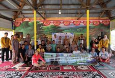 Perkuat Ketahanan Pangan di Desa Abumbun Jaya, UNISM dan UMM Kembangkan Model Pertanian dan Perikanan Terintegrasi