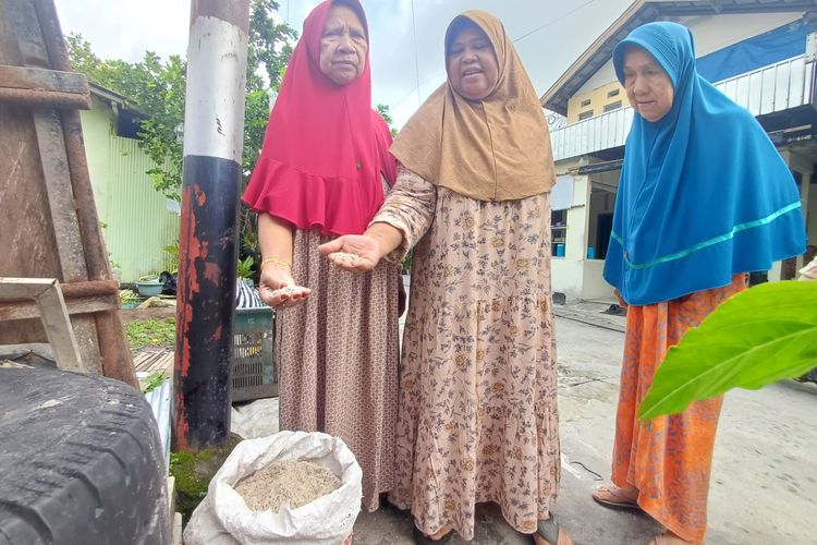 Penjual Nasi Kuning di Sampit Kena Tipu: Beli Beras 31 Kg, Berisi Pasir 30 Kg