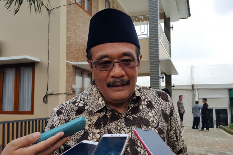 Wakil Gubernur DKI Jakarta Djarot Saiful Hidayat di Jagakarsa, Jakarta Selatan, Jumat (5/5/2017) siang.