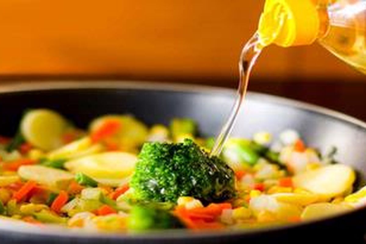 Minyak goreng bekatul tak bikin batuk.