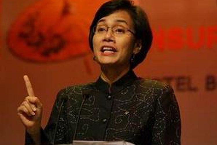 Menteri keuangan Sri Mulyani