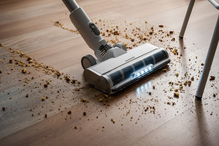 Acerpure Clean V2 dilengkapi dengan filter menyaring debu dengan sistem 5-step cylone filtration system dari HEPA filter.
