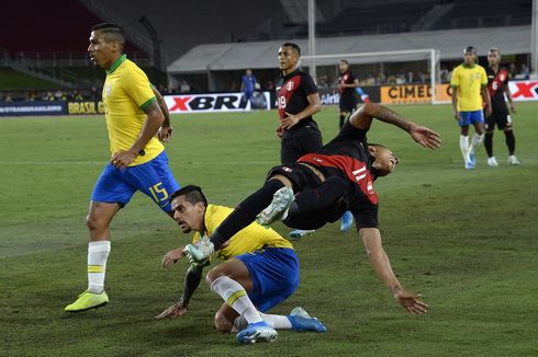 Brasil Vs Peru, Tim Samba Derita Kekalahan