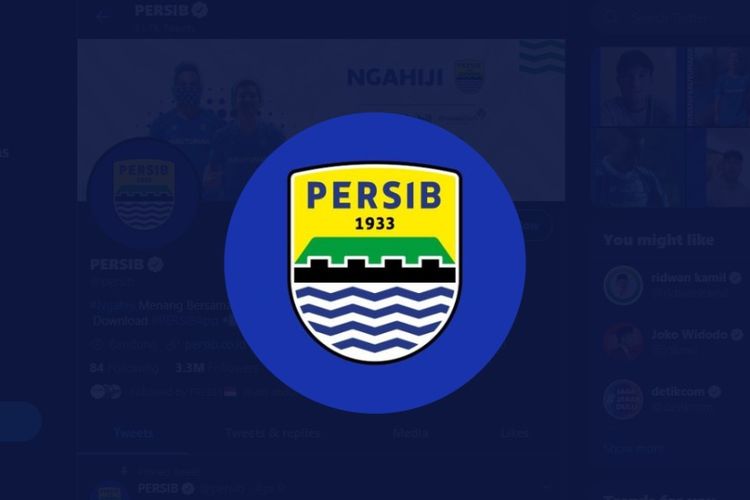 Logo Persib Bandung. 