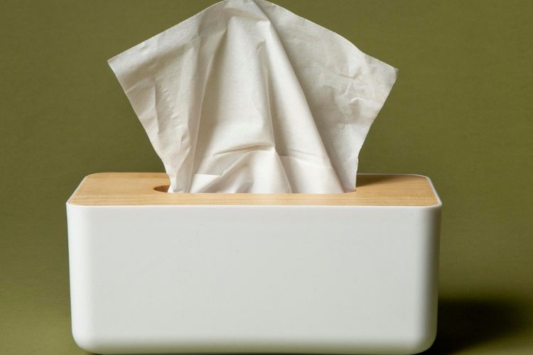 Ilustrasi tisu. 