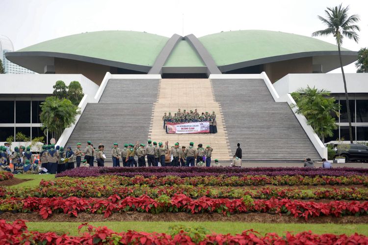 Ilustrasi: Kompleks Parlemen, Senayan, Jakarta, Rabu (14/2/2018).