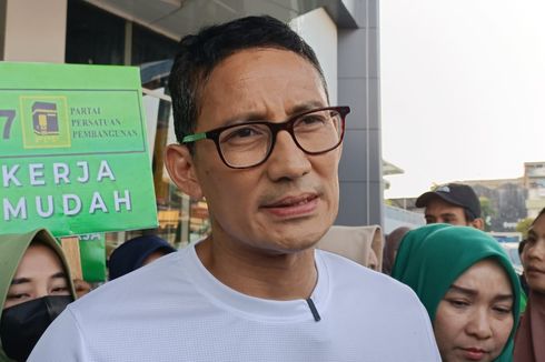 Marak Pencopotan Baliho Ganjar-Mahfud, Sandiaga Uno: Rekan-rekan PPP Jangan Cengeng