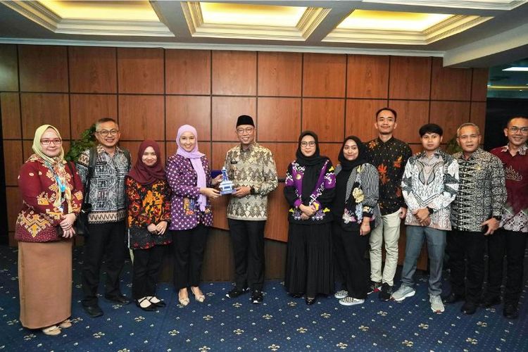 Pemprov Lampung resmi meluncurkan aplikasi Lampung-In. 