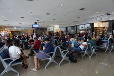 Aspal Landasan Terkikis karena Hujan, 9 Penerbangan di Bandara Adisutjipto Tertunda
