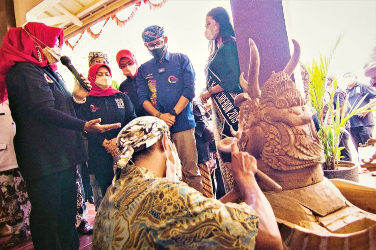 Jati Ukir di Desa Wisata Gegesik Kulon 