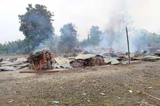 3 Rumah Warga di Yahukimo Dibakar, Polisi: Kemungkinan Dilakukan KKB Tendius Gwijangge