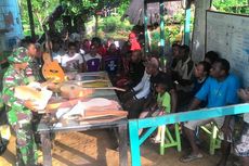 Prajurit Perbatasan RI-PNG Latih Masyarakat Boven Digoel Membuat Gitar