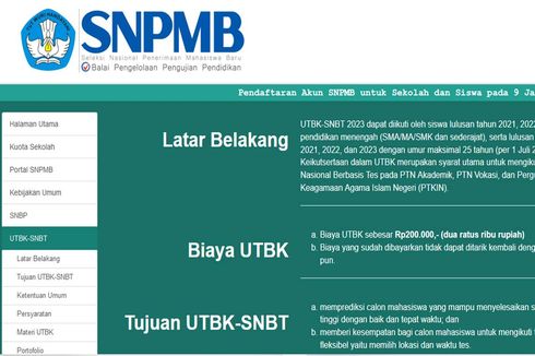 Begini Cara Registrasi Akun SNPMB 2023 yang Ikut UTBK SNBT