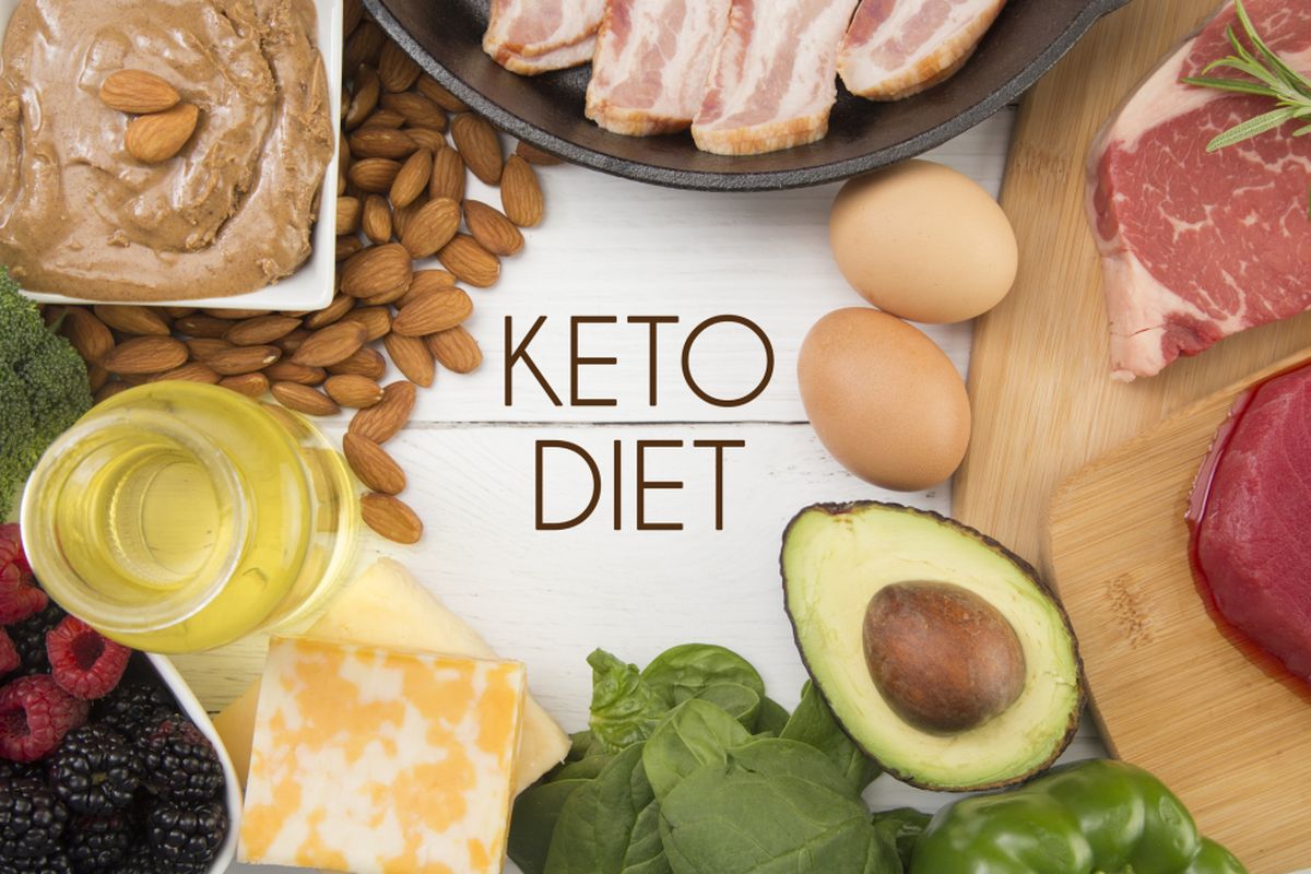 Ilustrasi diet keto