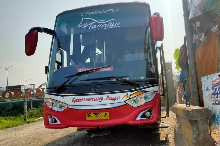 Bus baru PO Gumarang Jaya Rakitan Adiputro