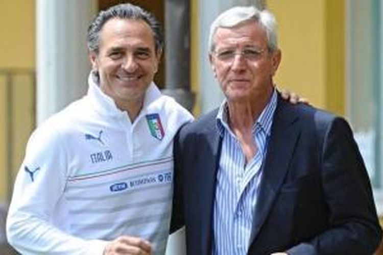 Cesare Prandelli dapat dukungan dari Marcello Lippi